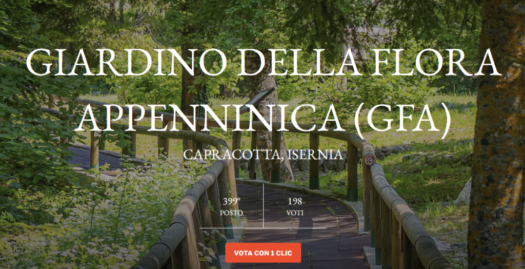 VOTA il Giardino come luogo del cuore FAI